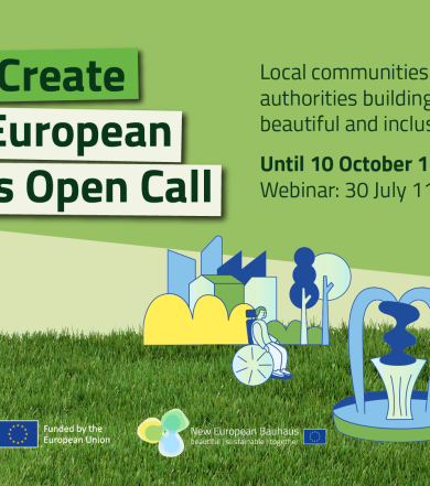 Výzva Co-create New European Bauhaus (Podpora Nového evropského Bauhausu z EIT)