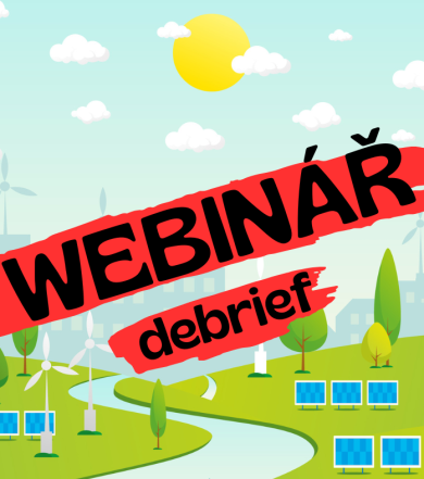 DEBRIERF: WEBINÁŘ O ČESKÝCH MĚSTECH JAKO INSPIRUJÍCÍCH PŘÍKLADECH V KLIMATICKÉ NEUTRALITĚ