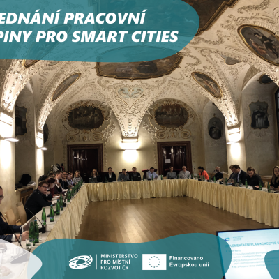 29. jednání Pracovní skupiny pro Smart Cities se věnovalo datům a digitálním dvojčatům